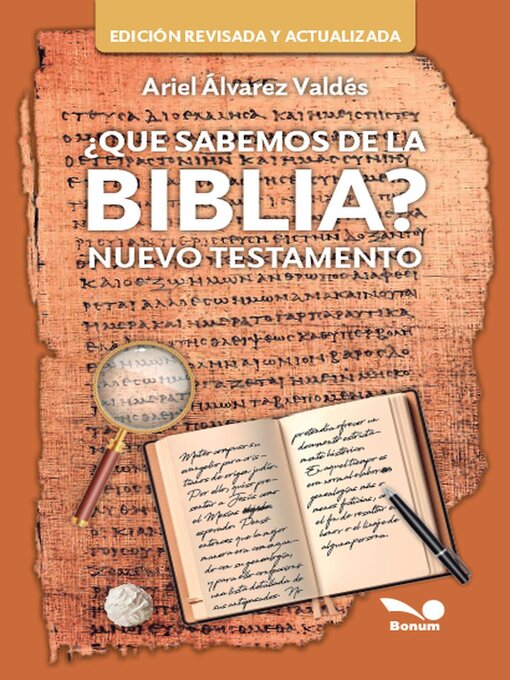 Title details for ¿Qué sabemos de la biblia? by Ariel Álvarez Valdés - Available